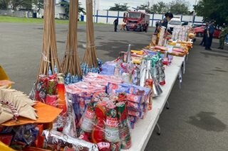 QCPD destroys P500,000 worth of illegal firecrackers