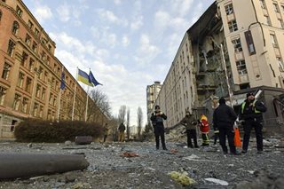 Russia strikes Ukraine hours before the New Year