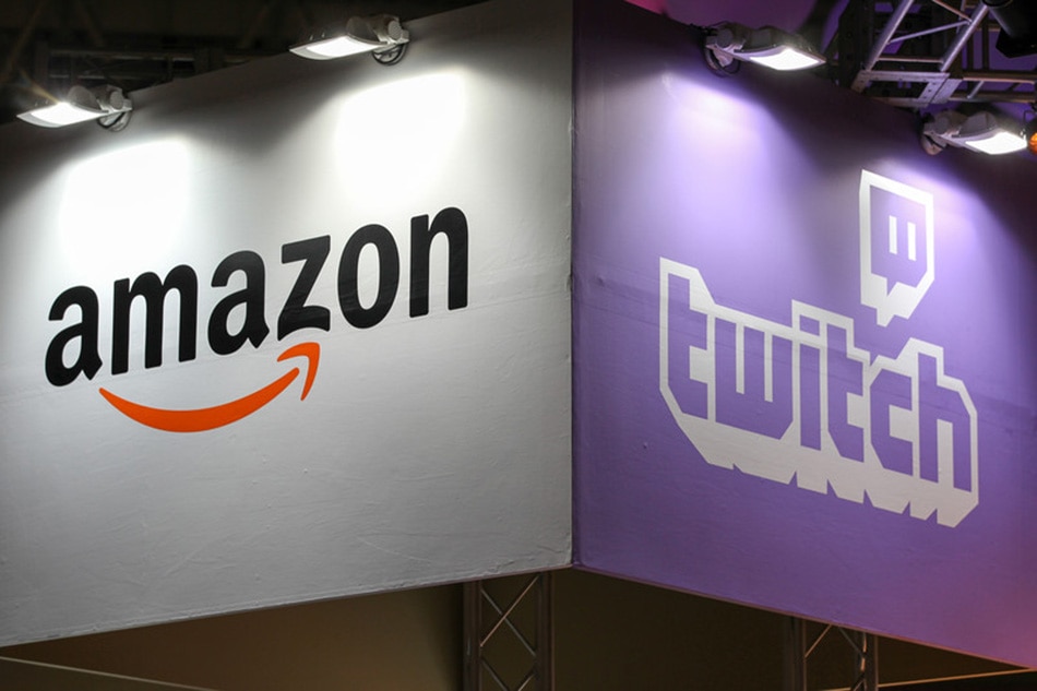 Logos of Amazon and Twitch is seen at the 2015 Tokyo Game Show at Makuhari Messe Convention Center on September 17, 2015. Christopher Jue, EPA/file