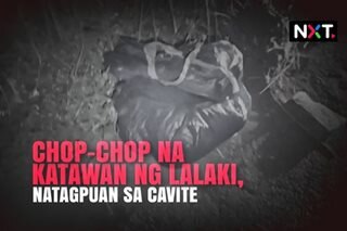 Chop-chop na katawan ng lalaki, natagpuan sa Cavite