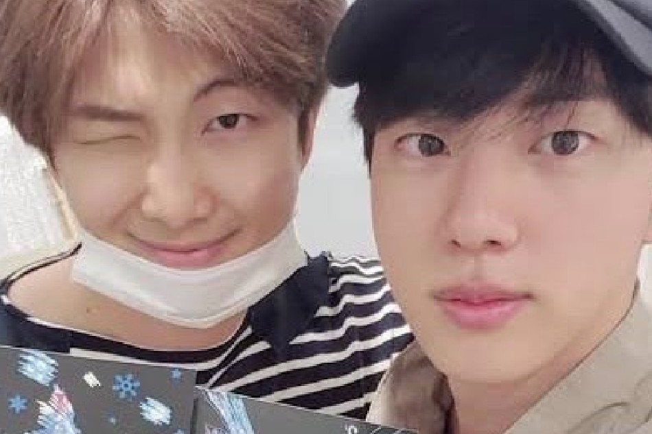 BTS members RM and Jin
