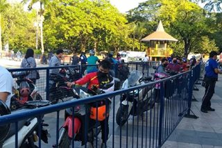 Manila kickstarts drive-thru booster shots for riders