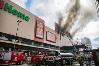 Blaze at Starmall Alabang declared 'fire out'