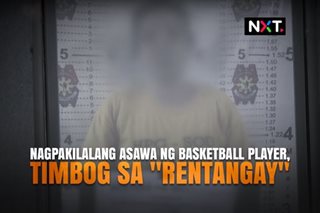 Asawa umano ng basketball player, timbog sa 