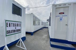 Bacoor City converts container vans to health facility