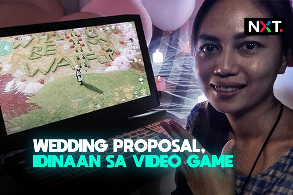 Wedding proposal, idinaan sa video game 