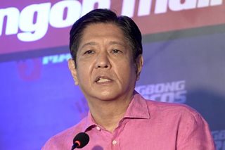 Bongbong rejects making SALN public for 'political purposes'