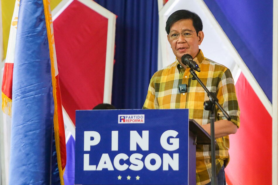 Lacson sinabing siya ang 'most qualified' na maging pangulo