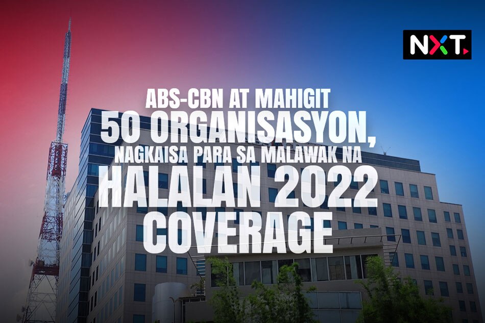 ABS-CBN at partner groups, nagkaisa para sa halalan 