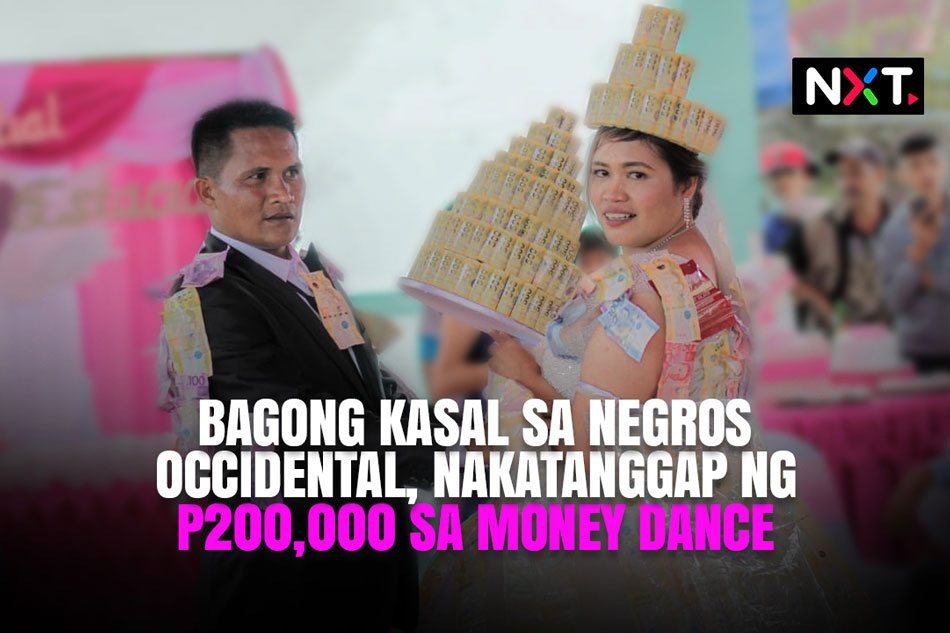  Bagong kasal, nakatanggap ng P200,000 sa money dance