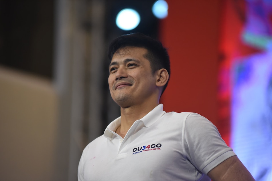Actor Robin Padilla during the PDP-Laban campaign sortie held at the Marikina Hotel and Convention Center on March 20, 2019. George Calvelo, ABS-CBN News