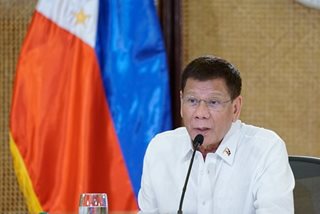 Duterte on quarantine after COVID-19 exposure