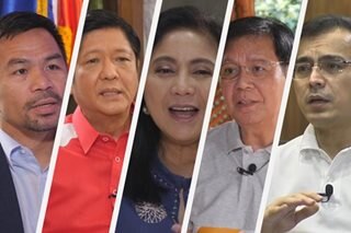5 presidential bets humarap sa one-on-one kay Korina Sanchez