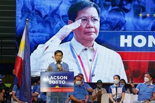Lacson starts campaign warning vs voting for plunderers