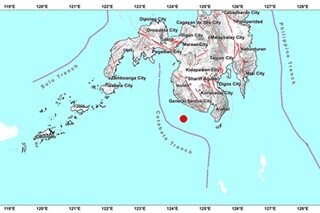 Magnitude 5.1 quake strikes off Sarangani
