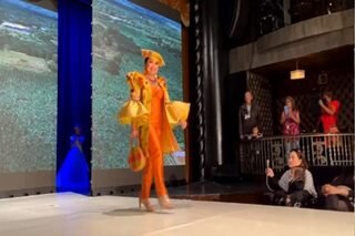 Filipino designer's banana fabrics featured at New York Fashion Week