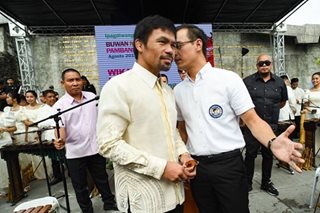 Pacquiao asserts leadership in PDP-Laban as Isko woos party support