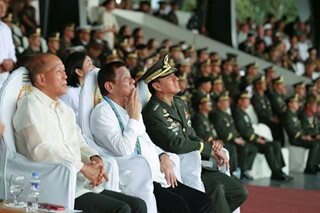 Duterte on strengthening military: ‘I’ve done my best’