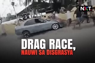 Drag race, nauwi sa disgrasya
