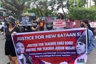 Groups condemn killing of Lumad school teacher Chad Booc