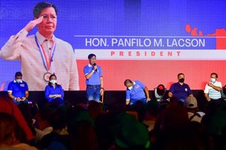 What Lacson says about candidates who skip debates