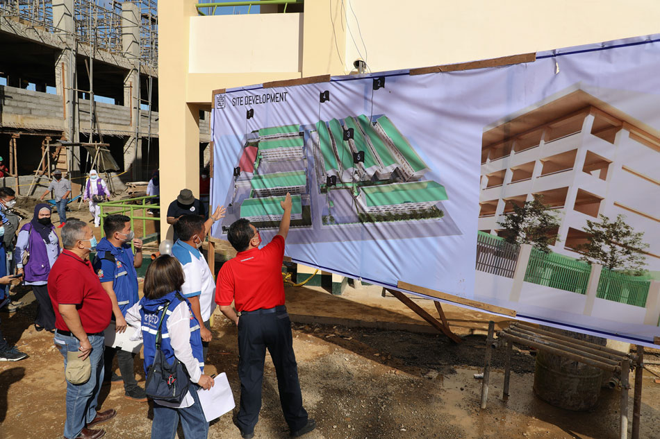 The government is constructing 10 school building in Marawi City's most affected areas. Department of Education handout photo