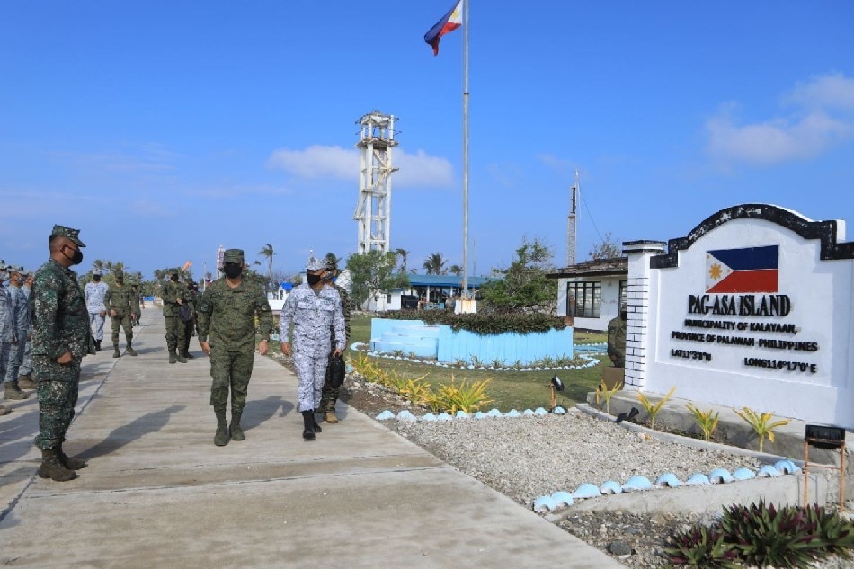 Armed Forces of the Philippines (AFP) chief Gen. Andres Centino visits Pag-asa Island in Kalayaan, Palawan. Photo courtesy of AFP