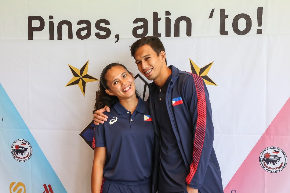 Eloisa Luzon with husband Francis Medina. Luzon has had doubts about continuing her athletic career, but thanks to her family’s support she has rededicated herself to the sport again. Eloisa Luzon Medina’s Facebook