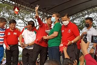 Marcos-Duterte tandem muling nangampanya sa Bulacan