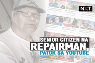 Senior citizen na repairman, patok sa YouTube