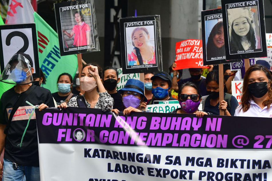 Remembering Flor Contemplacion, migrant workers