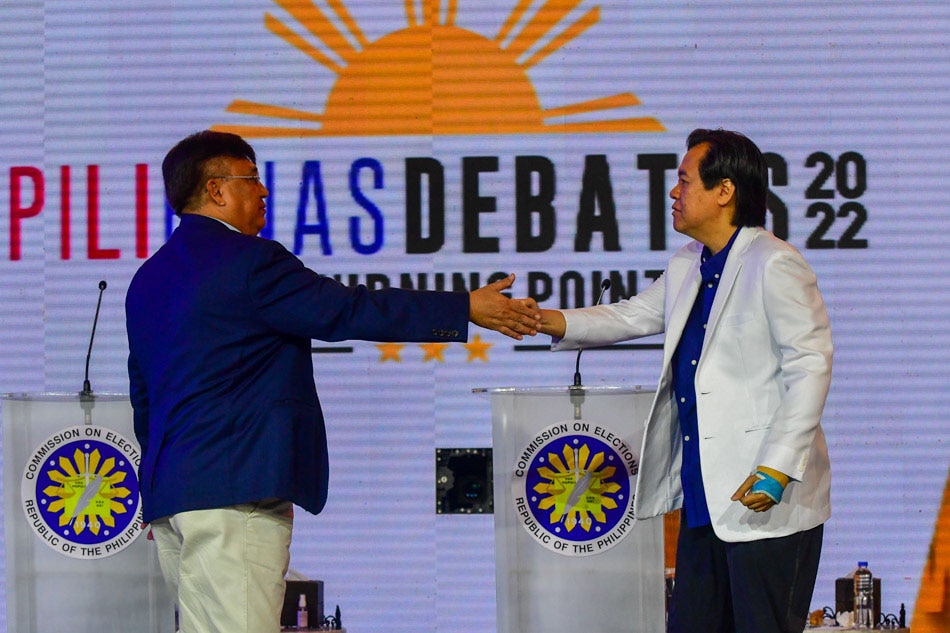 7 vice presidential bets share stage for #PilipinasDebates2022 13