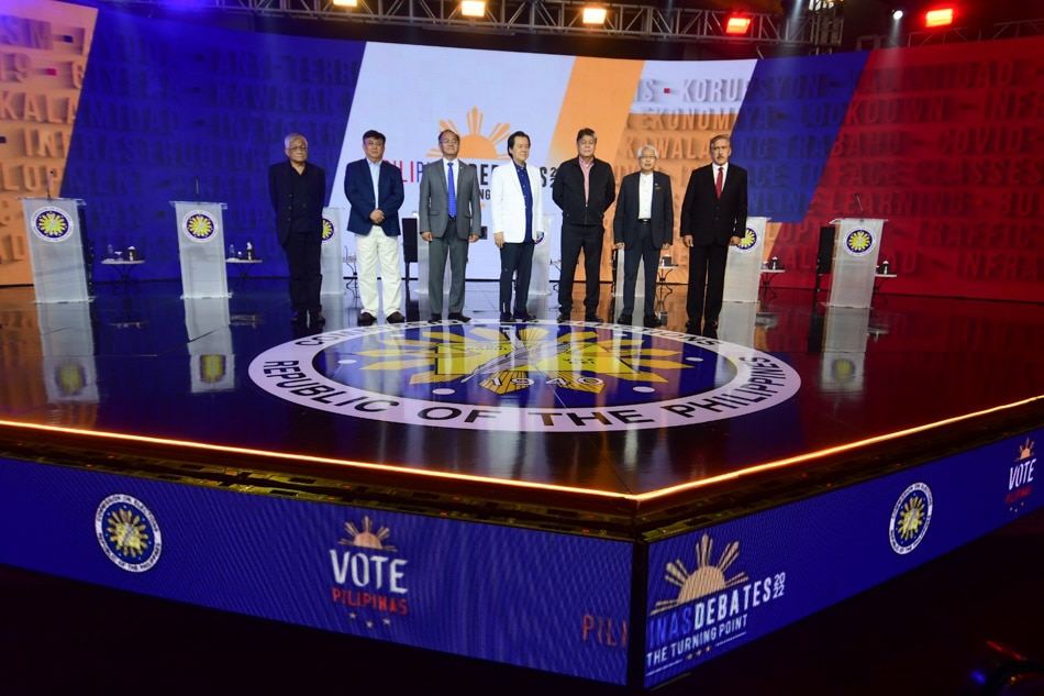 7 vice presidential bets share stage for #PilipinasDebates2022 3