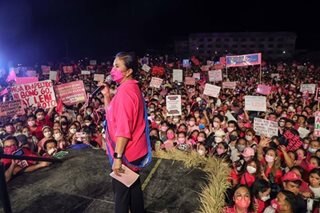 Robredo admits she was scared to campaign in Nueva Ecija 