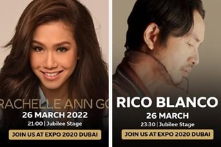 Rico Blanco, Rachelle Ann Go to perform at Expo 2020 Dubai