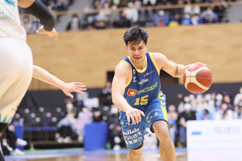 Kiefer Ravena will serve a one-game suspension on Wednesday against Osaka. (c) B.LEAGUE