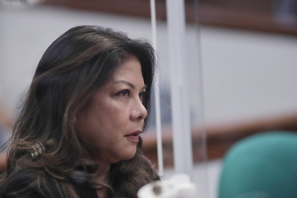  Presidential Communications Usec. Lorraine Badoy, also spokesperson of the National Task Force to End Local Communist Armed Conflict, appears before a Senate hearing on December 1, 2020, on the issue of red-tagging/red-baiting of certain celebrities, personalities, institutions, and organizations. Albert Calvelo, Senate PRIB/file