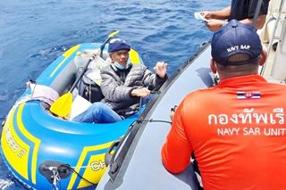 Man tries to row from Thailand to India to see wife