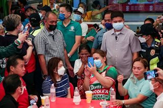Sara Duterte-Carpio campaigns in Pasig 