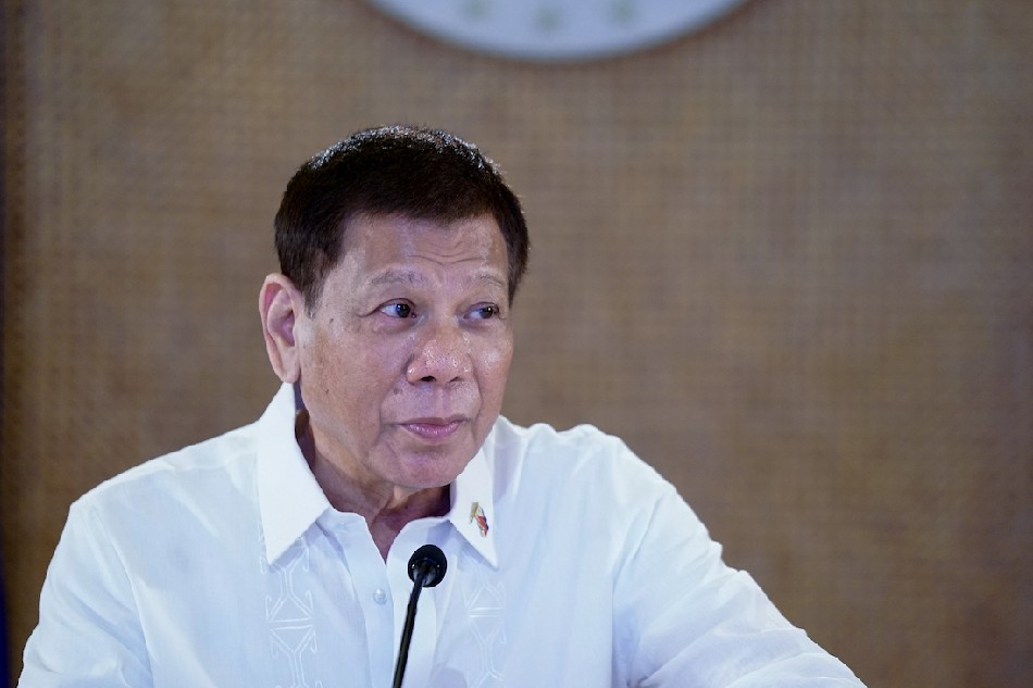 President Rodrigo Roa Duterte presides over a meeting with key government officials prior to his 