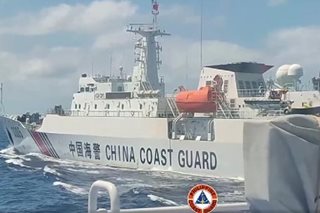 Carlos backs PH Navy on China's 'forced seizure' of rocket part