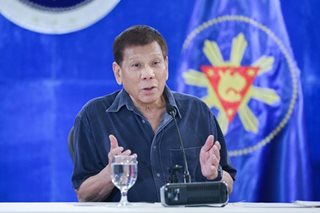 Duterte not supporting any candidate for President
