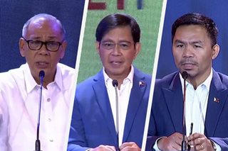 Pilipinas Debates 2022: Abella, Lacson, Pacquiao, pabor ba sa political dynasty? 