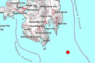 Magnitude 4.7 quake hits off southeastern Mindanao