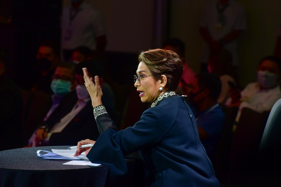IN PHOTOS: Presidential bets share plans during Comelec 2nd presidential debate 11