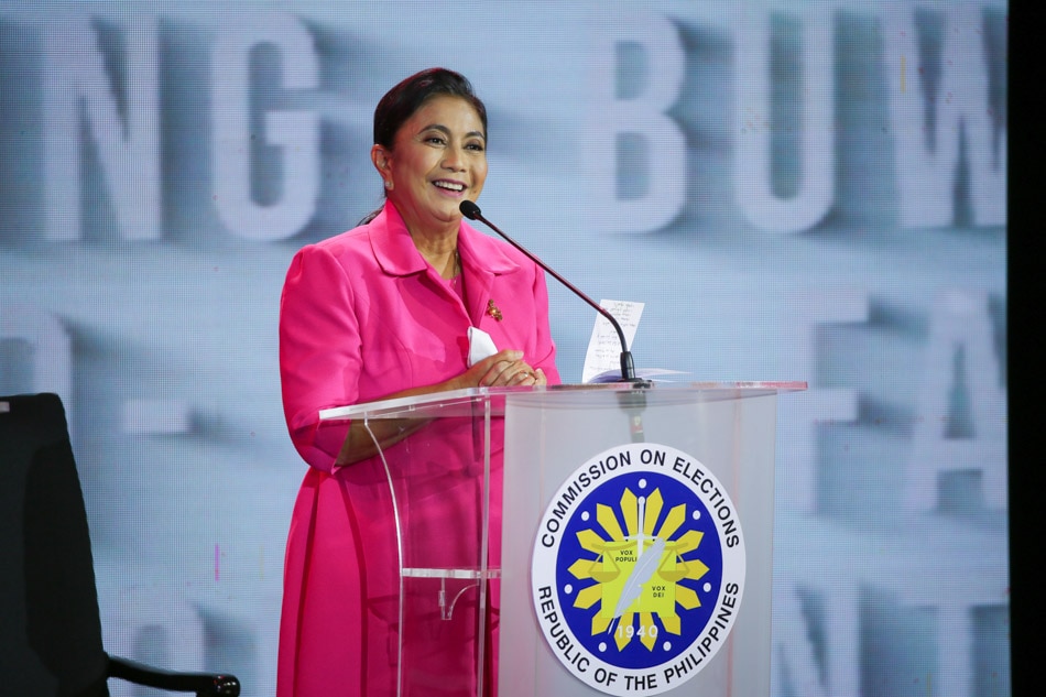 IN PHOTOS: Presidential bets share plans during Comelec 2nd presidential debate 15