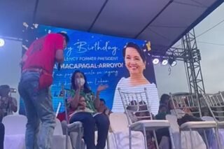 Arroyo binati nang maaga sa kaniyang ika-75 kaarawan