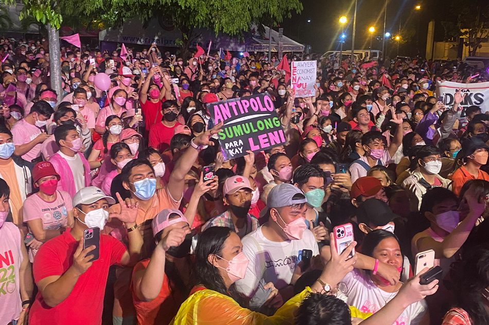 The crowd at the Antipolo Grand People