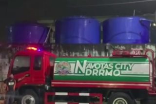 Ilang residente naospital sa ammonia leak sa Navotas