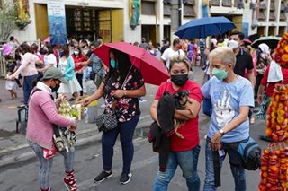 Mga deboto sa Quiapo unti-unti nang bumabalik sa pre-pandemic levels